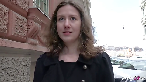 Married milf gets fucked by a younger cock