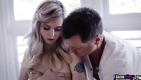 Sexy young blonde's tight pussy