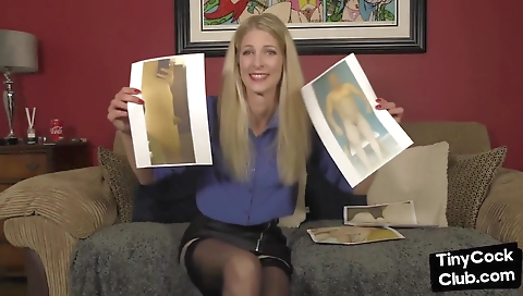 Blonde slut takes a big black cock