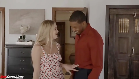 Super chick with a young bonnere