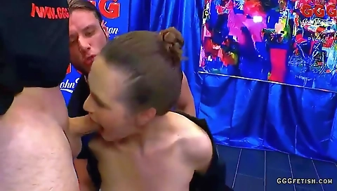 Slutty red head and facia beatrice trustsner