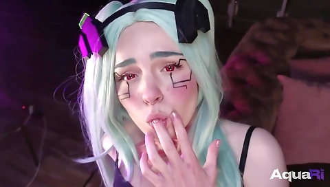 Double penetration for a strip canada