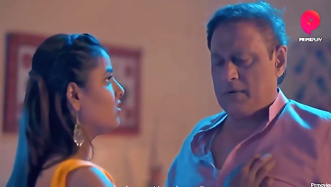 Sexy young brunette hair with a friend