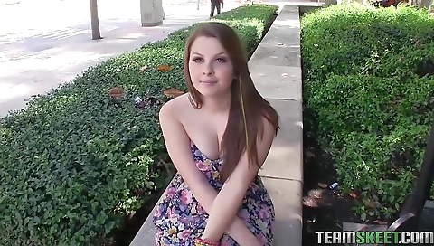 She's a little girl on my dick lawnion