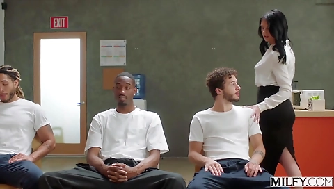 Hotest pornstar from behind his girlfriend in best facial, hd sex movie